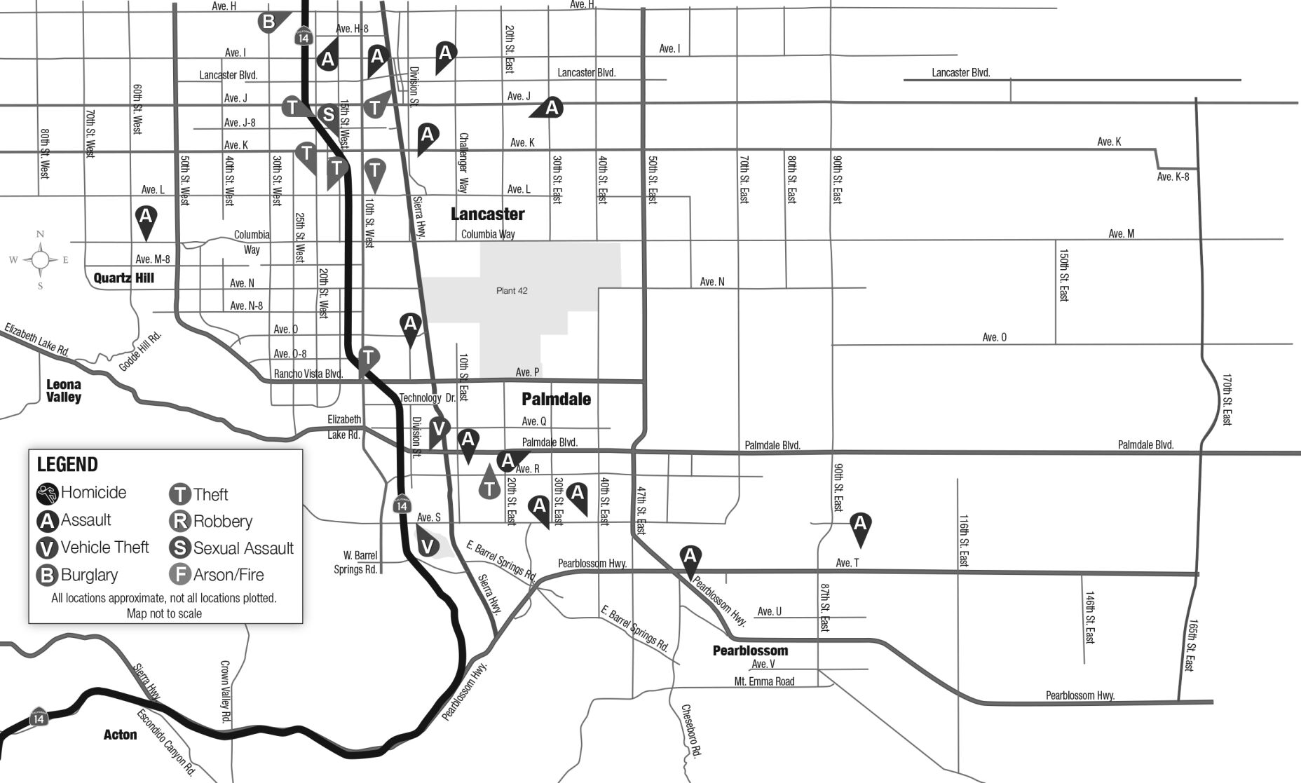 Antelope Valley crime blotter, Aug. 19, 2020